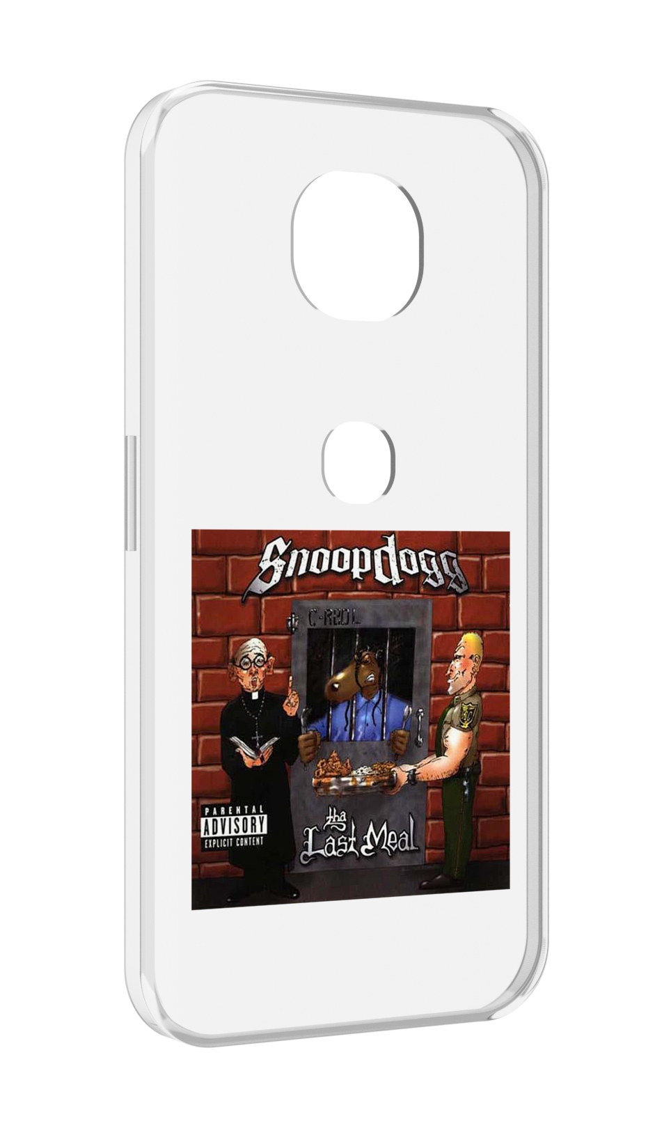 

Чехол MyPads Snoop Dogg THA LAST MEAL для Motorola Moto G5S (XT1799-2), Прозрачный, Tocco