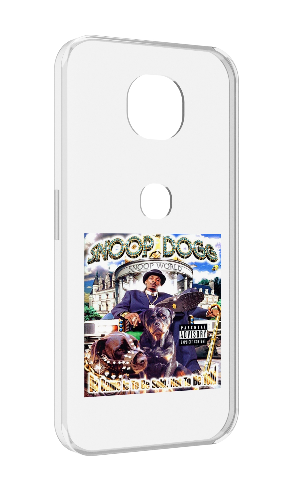 

Чехол MyPads Snoop Dogg DA GAME IS TO BE SOLD, NOT TO BE TOLD для Motorola Moto G5S, Прозрачный, Tocco