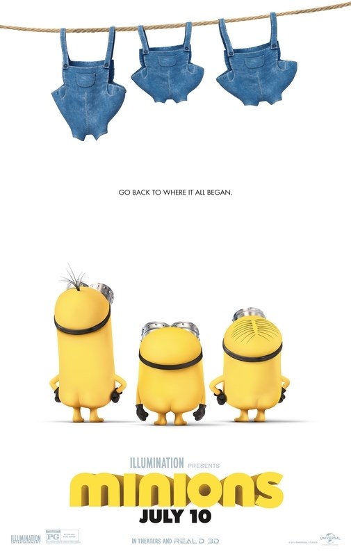 

Постер к мультфильму "Миньоны" (Minions) 50x70 см