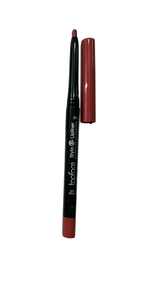 Карандаш автоматический водостойкий для губ TopFace Stylo Lipliner , тон 019