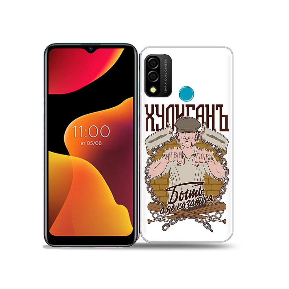 

Чехол MyPads Tocco для BQ 6645L Element Хулиган, Прозрачный, Tocco