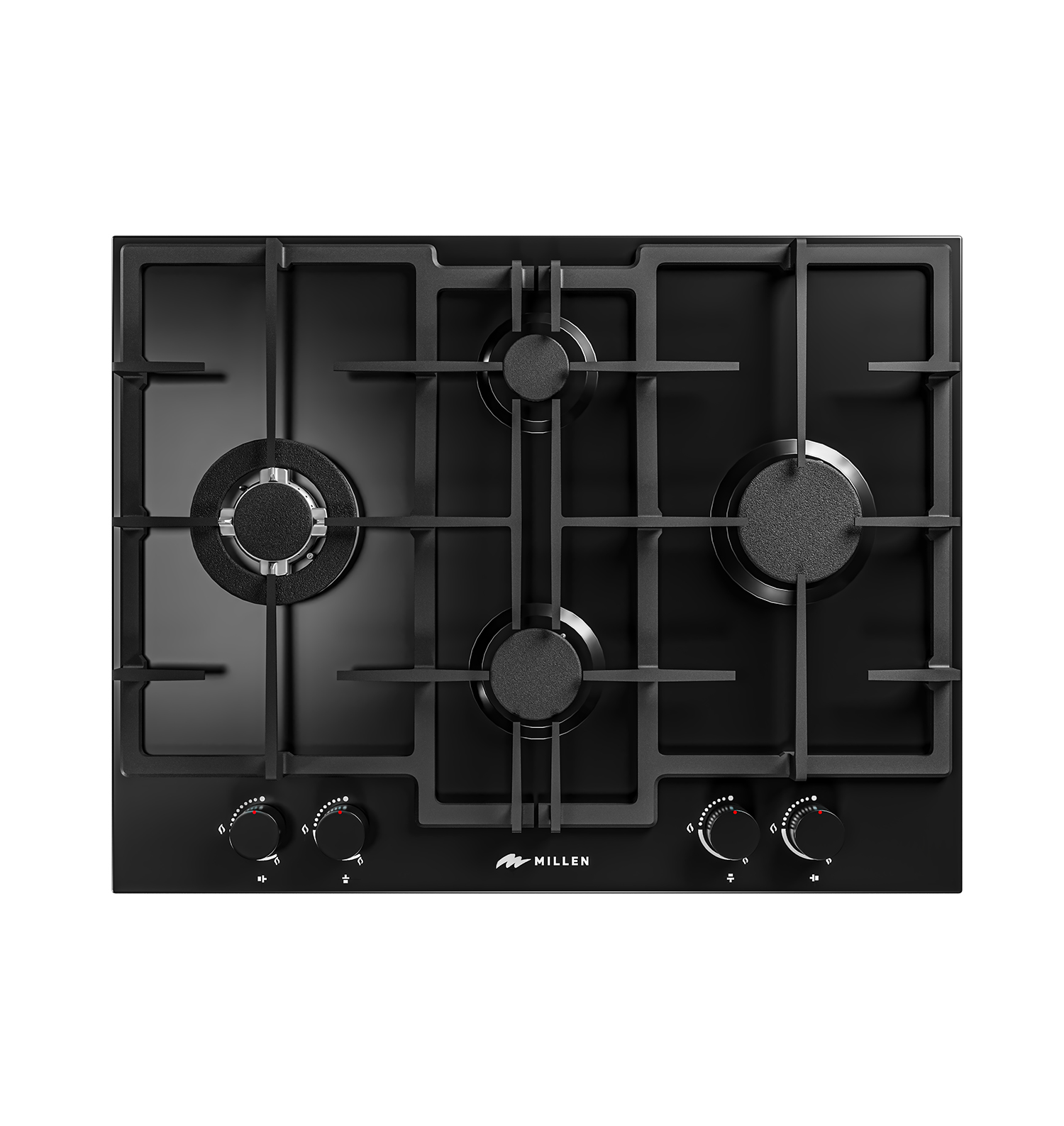 

Встраиваемая варочная панель газовая MILLEN MGHD 6501 BB черный, MGHD 6501 BB