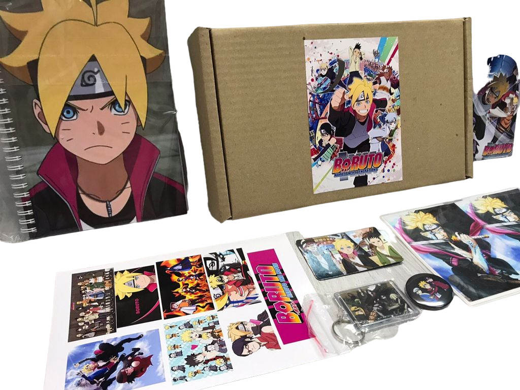 

Бокс GOODbrelok средний Боруто, Boruto №2 ( с обложкой на паспорт)
