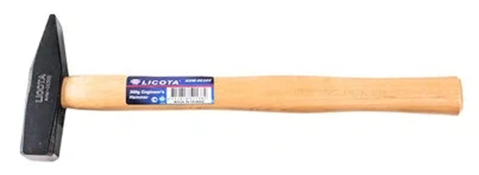 фото Молоток с ручкой из дерева гикори 600 г licota