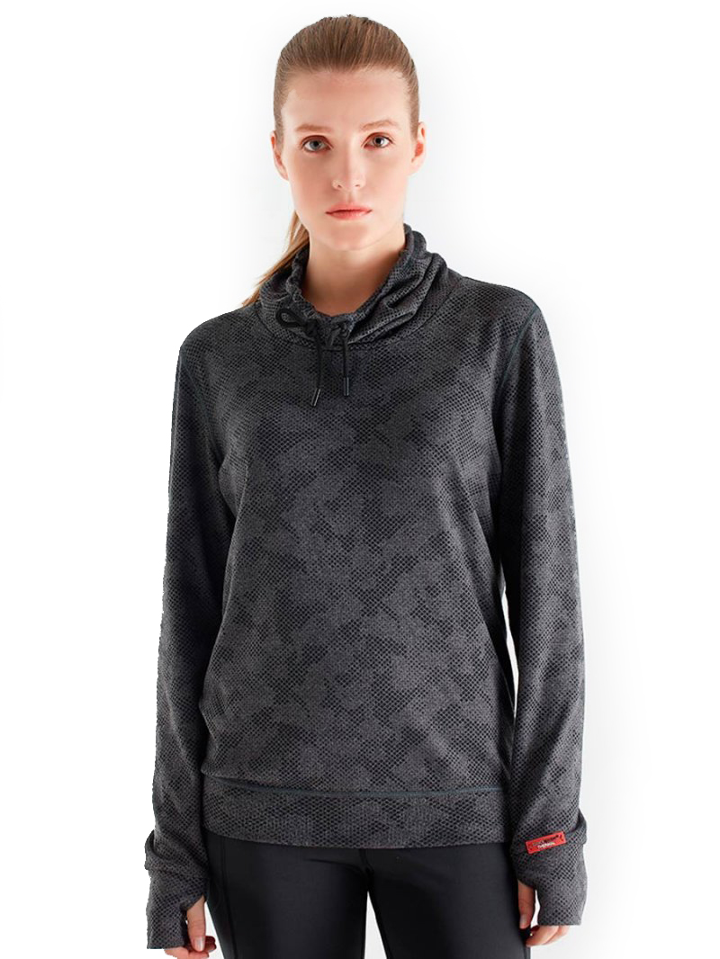 

Термолонгслив BlackSpade BS50454, темно-серый меланж, XXL, BS50454