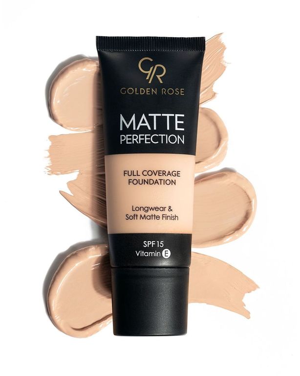 Тональный крем Golden Rose Matte Perfection Full Coverage FOUNDATION тон C2