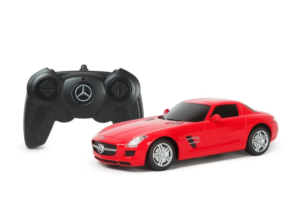 

Машинка на радиоуправлении Rastar Mercedes-Benz SLS AMG (арт.40100-R), 1:24, красная, Mercedes-Benz SLS AMG