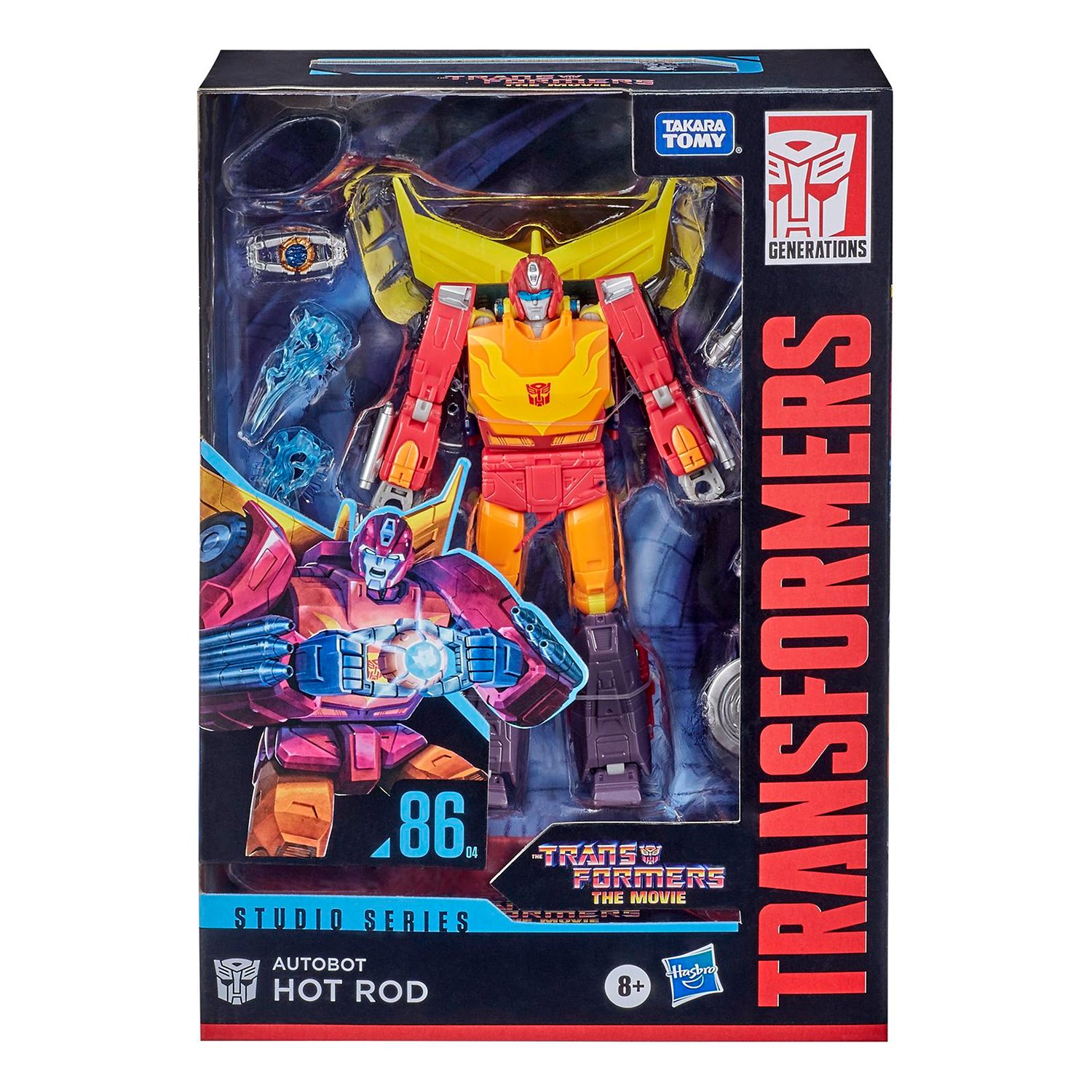 

Игрушка Transformers Студио Делюкс Хот Род F0712ES2, Фигурка Transformers Дэлюкс