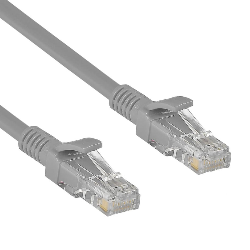 

Патч-корд NoBrand RJ-45 - RJ-45 вилка-вилка 2м (EX286383RUS) серый
