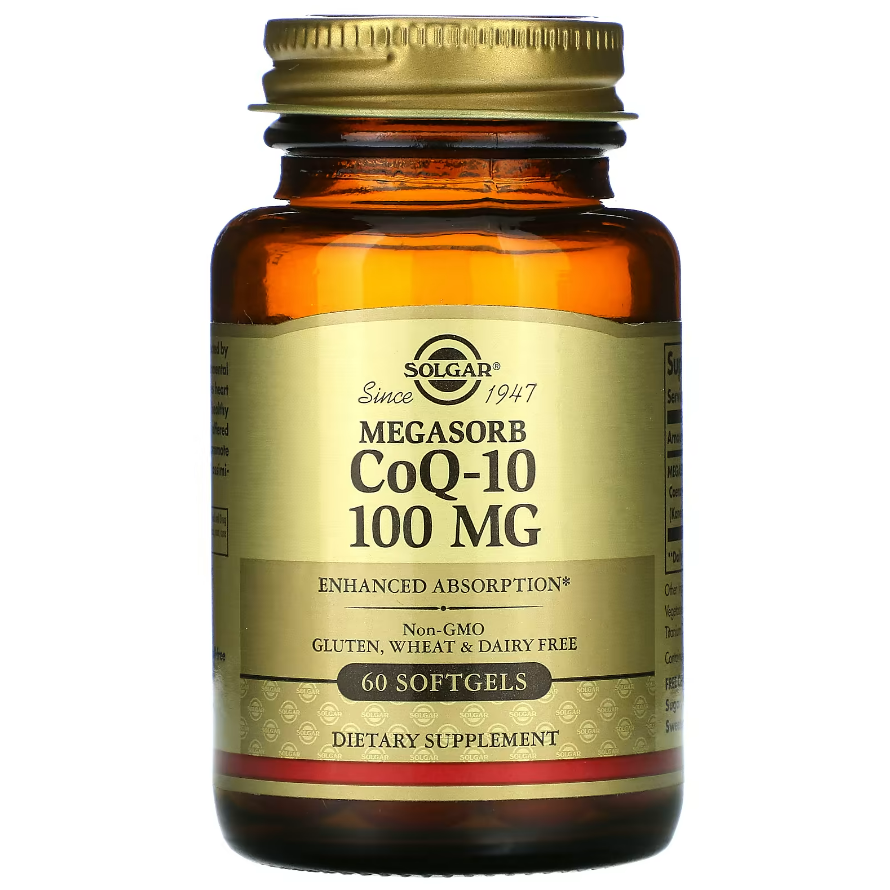 Solgar Megasorb CoQ-10 100 mg Softgels 60