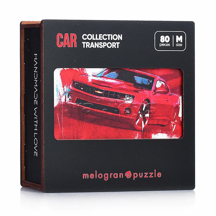 

Пазлы 80 "Автомобиль спортивный" Collection TRANSPORT, Пазлы, вкладыши