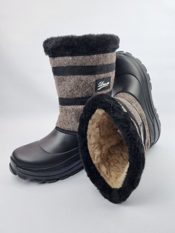 

Сноубутсы мужские FORSA Сукно черные 42 RU, Сукно