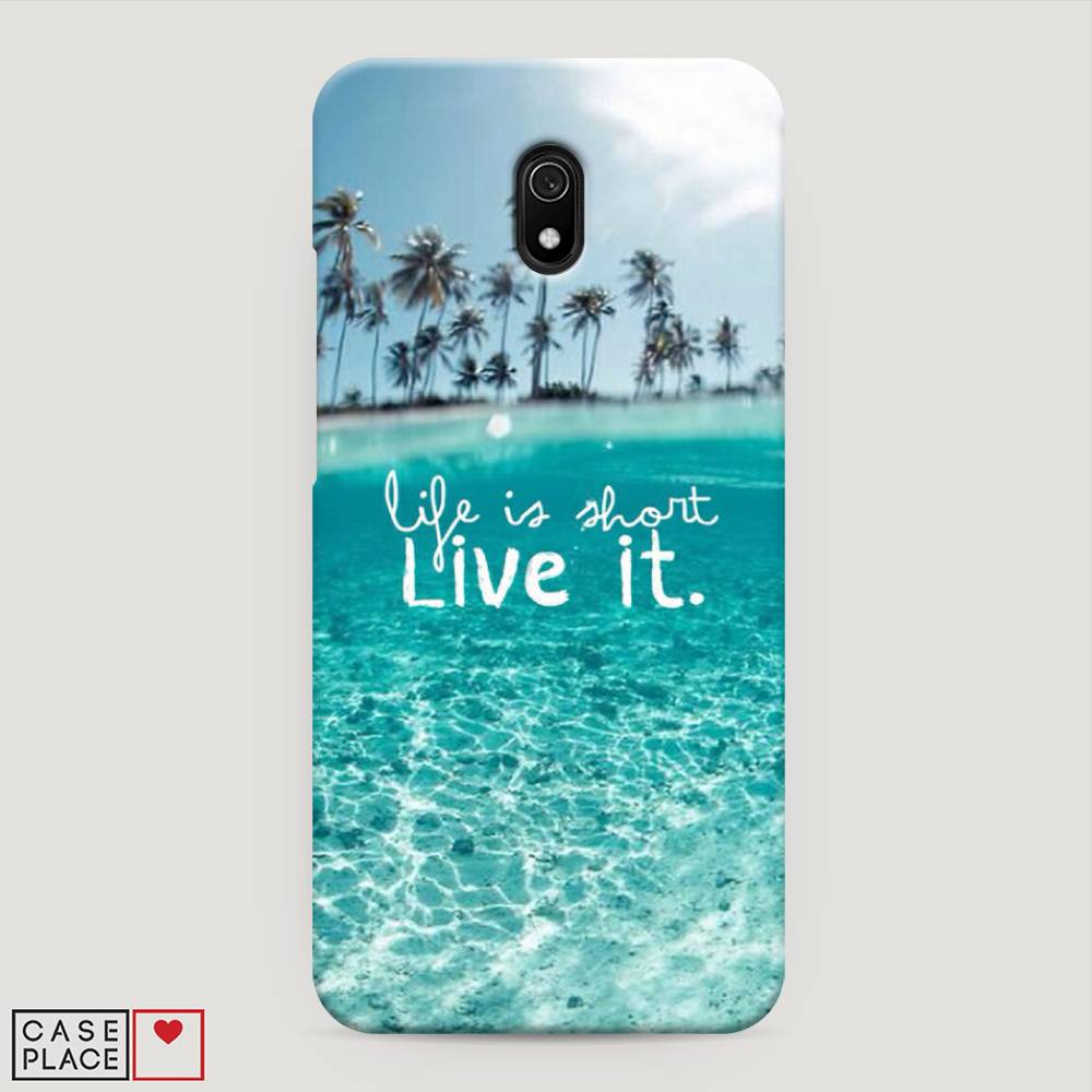 

Пластиковый чехол "Live it" на Xiaomi Redmi 8A, 37220-5