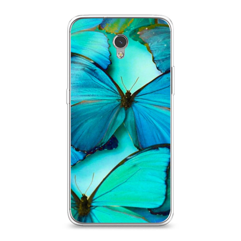 

Чехол Awog на ZTE Blade V7 / ЗТЕ Блэйд V7 "Неоновые бабочки", Разноцветный, 131150-4