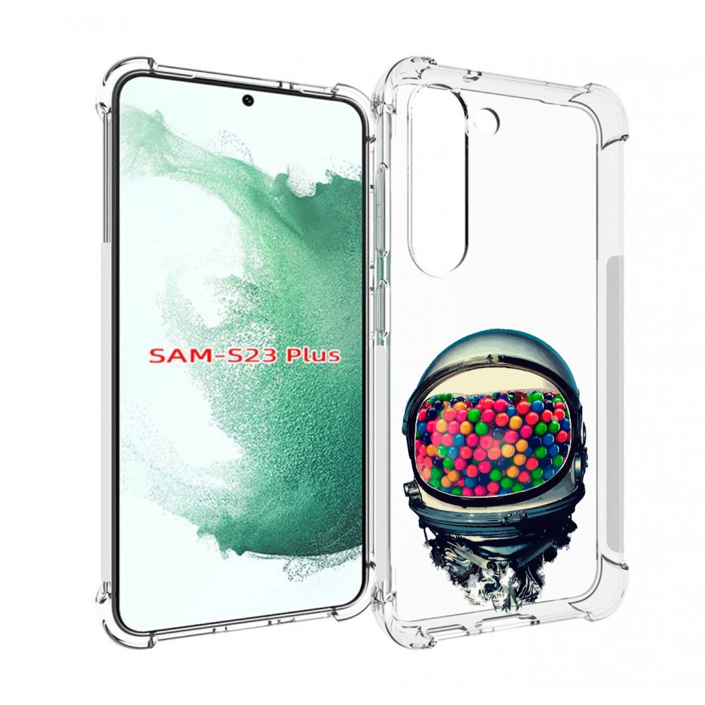 

Чехол MyPads шлем космонавта для Samsung Galaxy S23 Plus +, Прозрачный, Tocco
