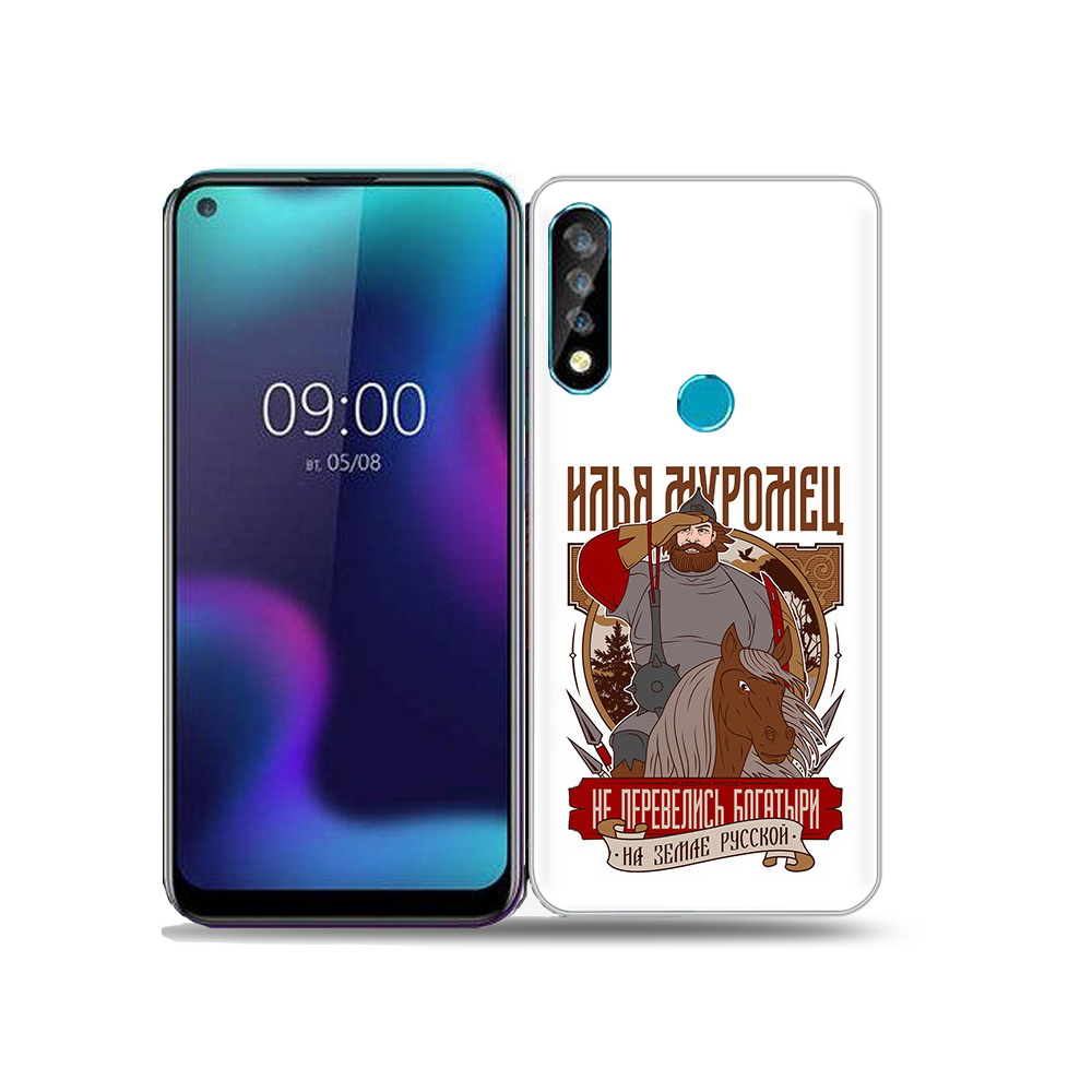 

Чехол MyPads Tocco для BQ 6424L Илья Муромец, Прозрачный, Tocco