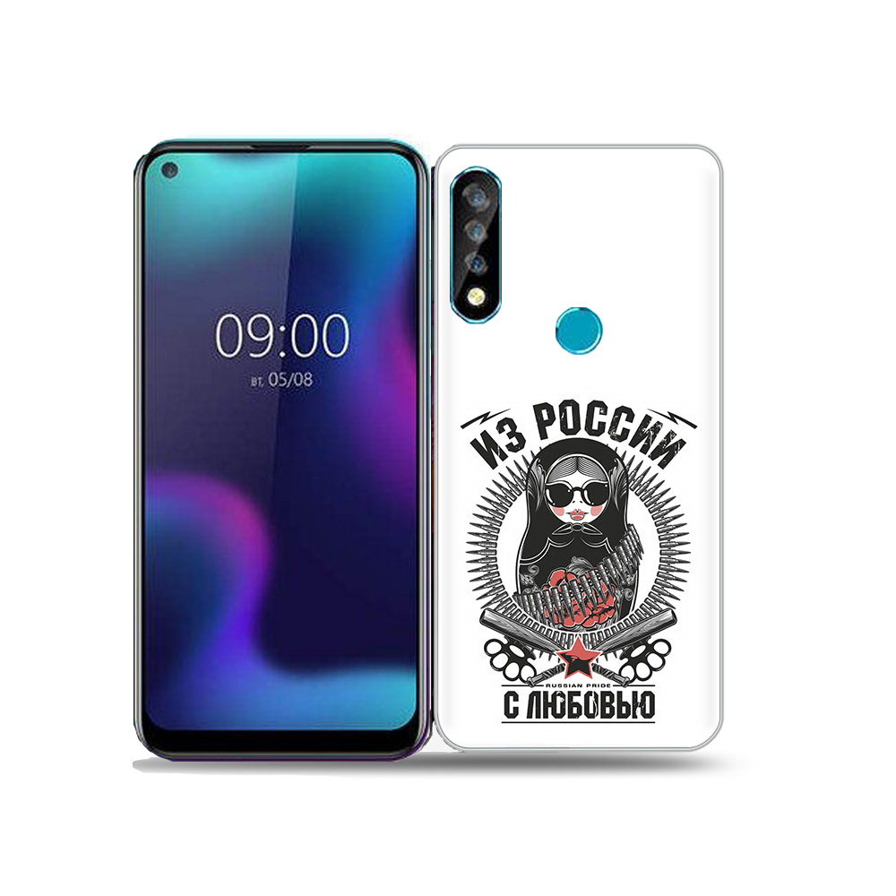 

Чехол MyPads Tocco для BQ 6424L Из России с любовью, Прозрачный, Tocco