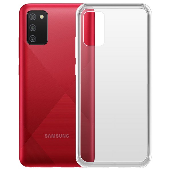 

Чехол-накладка Krutoff Clear Case для Samsung Galaxy A02s (A025), Прозрачный