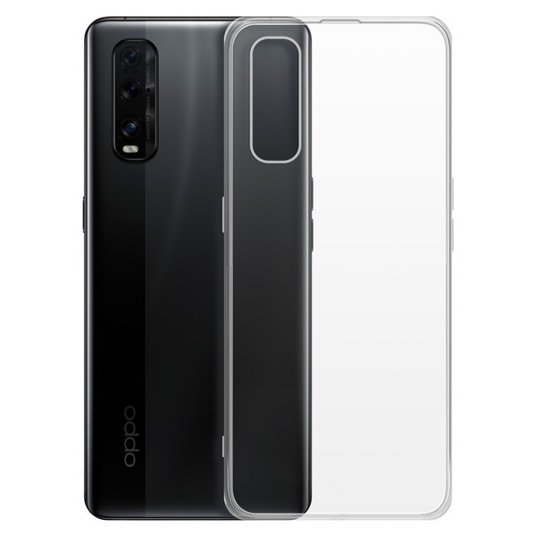 

Чехол-накладка Krutoff Clear Case для OPPO Find X2, Прозрачный