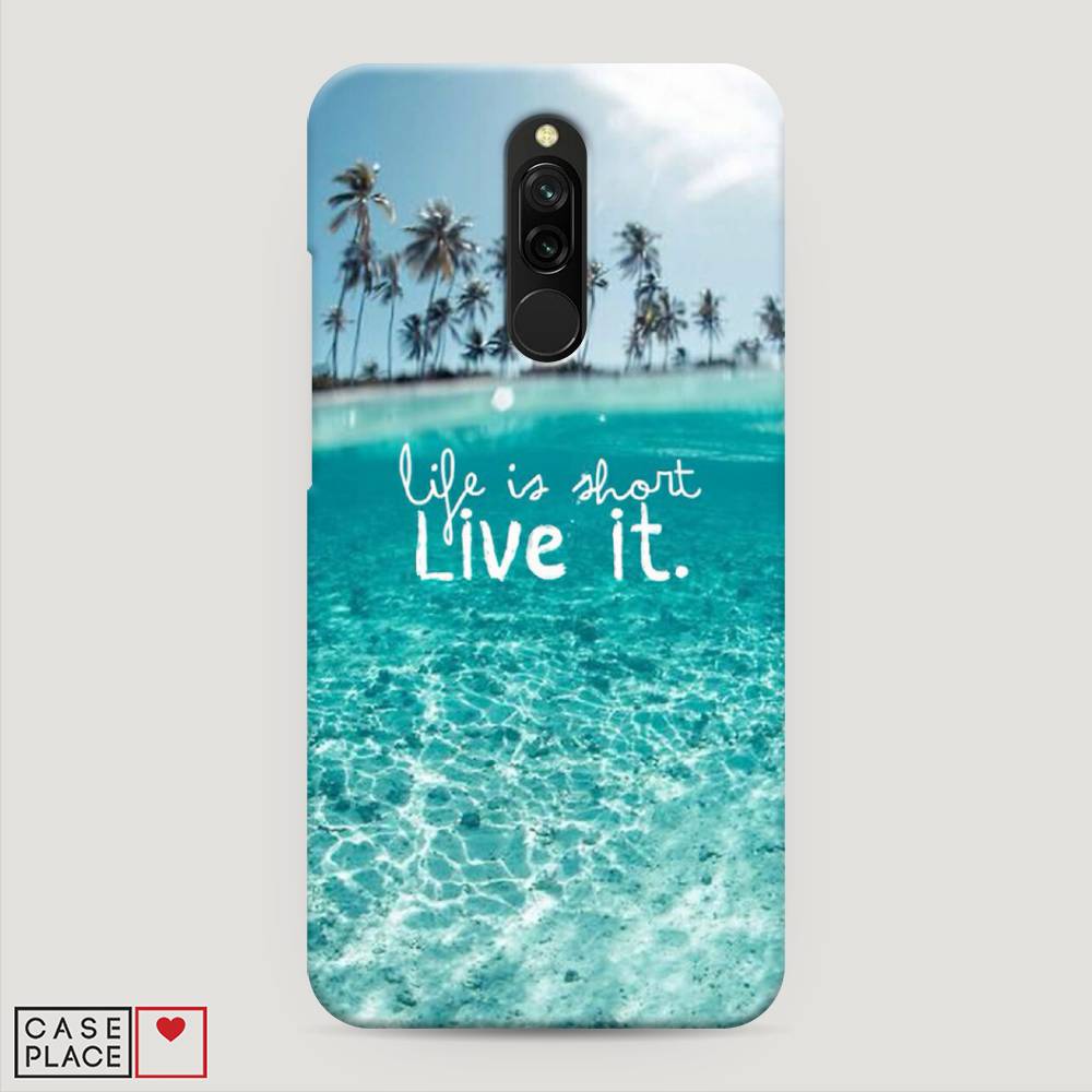 

Пластиковый чехол "Live it" на Xiaomi Redmi 8, 37120-5