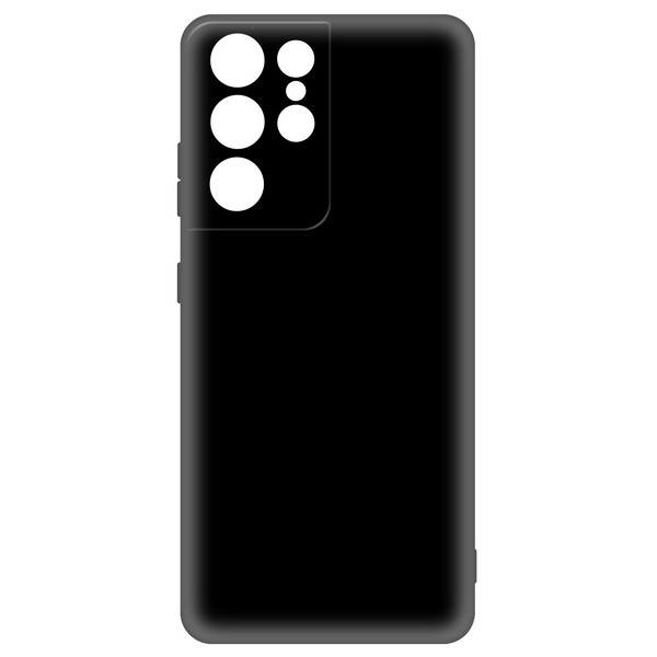 

Чехол-накладка Krutoff Soft Case для Samsung Galaxy S21 Ultra (G998) черный