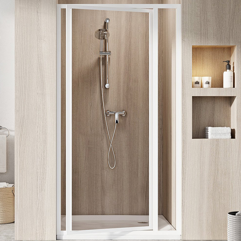 

Душевая дверь Ravak Supernova SDOP-80 03V40100Z1 профиль Белый стекло Transparent