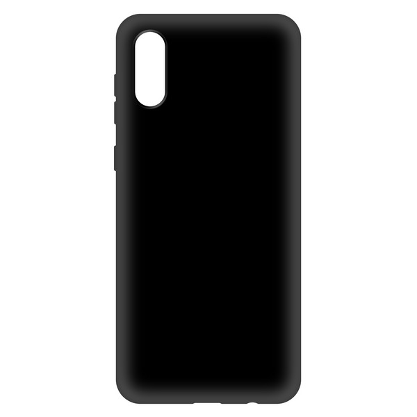 фото Чехол-накладка krutoff soft case для samsung galaxy a02 (a022) черный