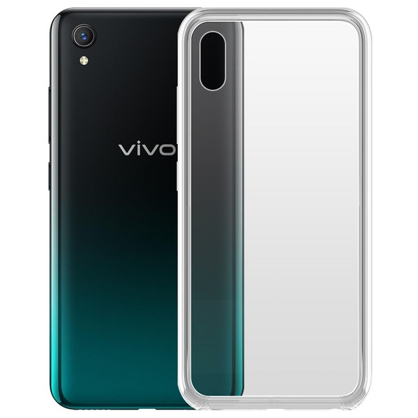 фото Чехол-накладка krutoff clear case для vivo y1s