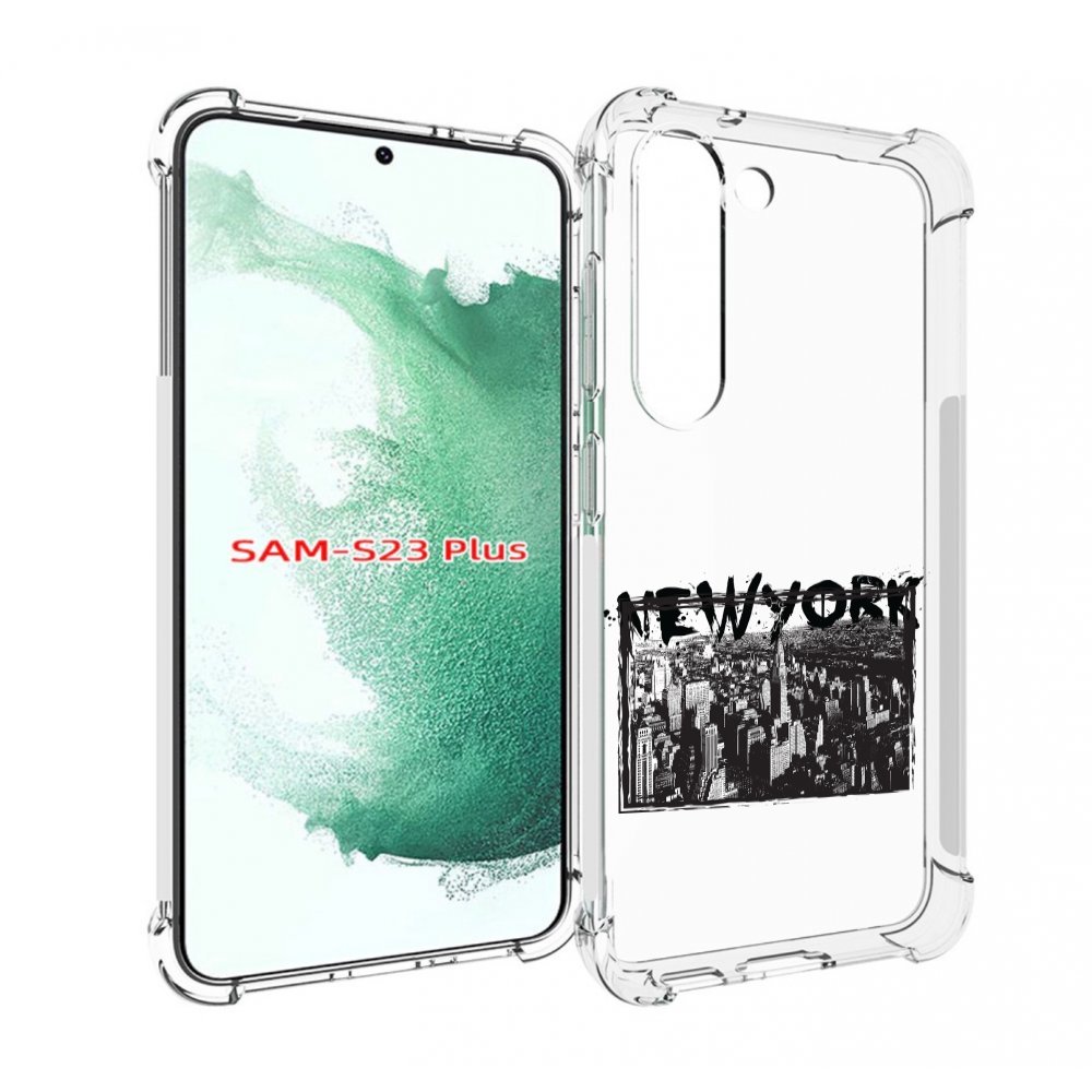 

Чехол MyPads че для Samsung Galaxy S23 Plus +, Прозрачный, Tocco