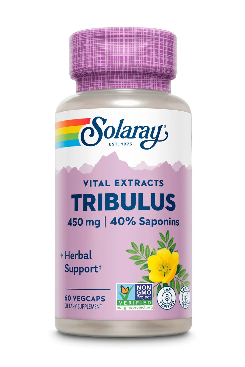 Solaray Tribulus Extract 450 mg, 60 VegCaps