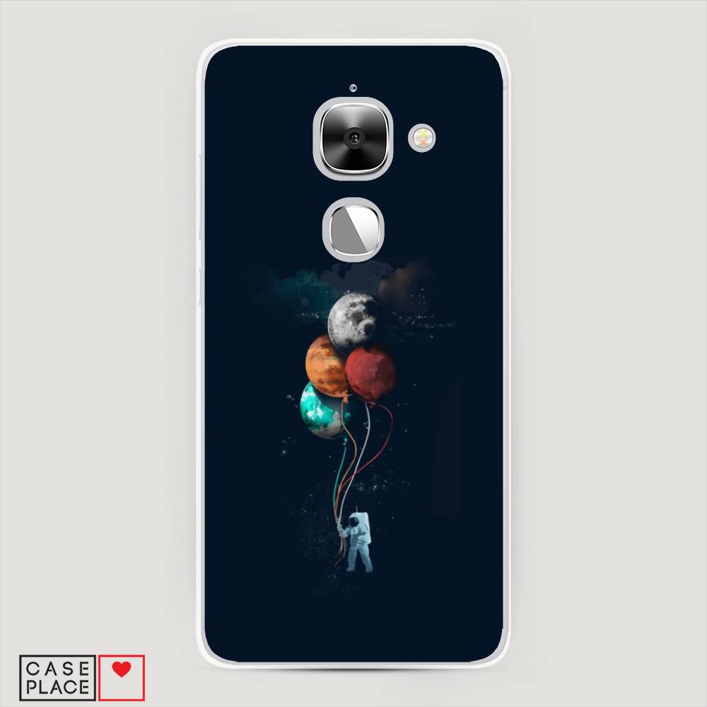 

Чехол на LeEco Le 2 "Космонавт с шариками", Разноцветный, 140150-4