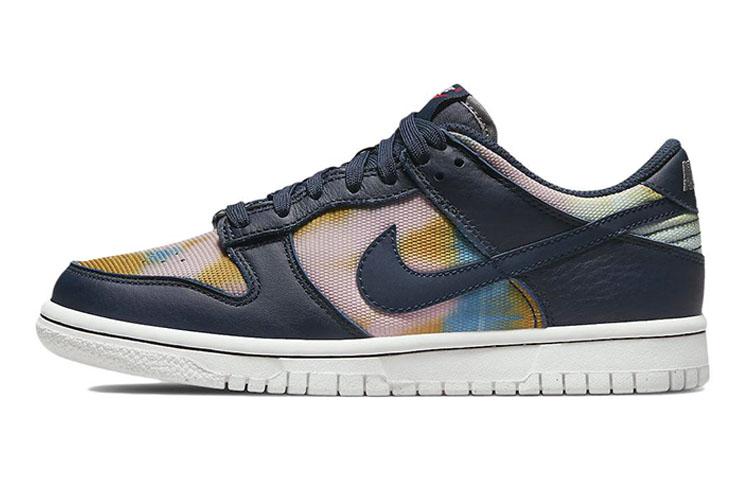 

Кеды унисекс Nike Dunk Low SE Graffiti GS синие 38.5 EU, Синий, Dunk Low SE Graffiti GS