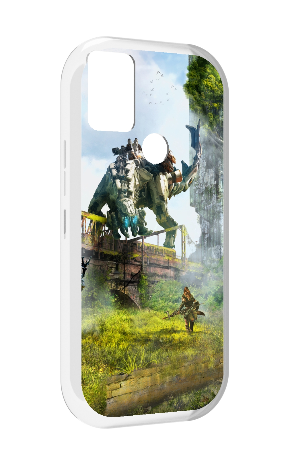 

Чехол MyPads Horizon Zero Dawn для UMIDIGI A9, Прозрачный, Tocco