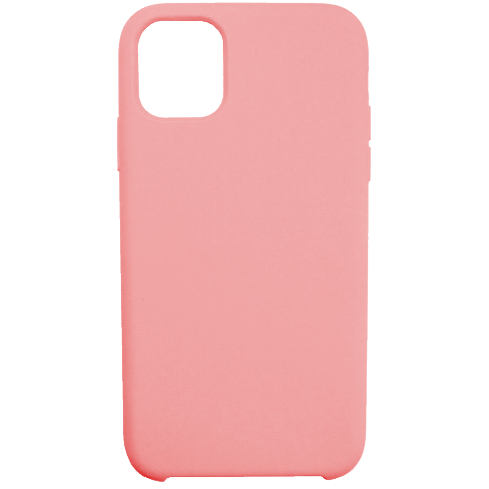 фото Чехол для apple iphone 11 brosco softrubber розовый