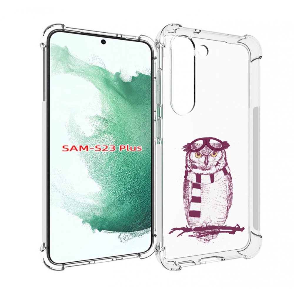 

Чехол MyPads сова-летчик для Samsung Galaxy S23 Plus +, Прозрачный, Tocco