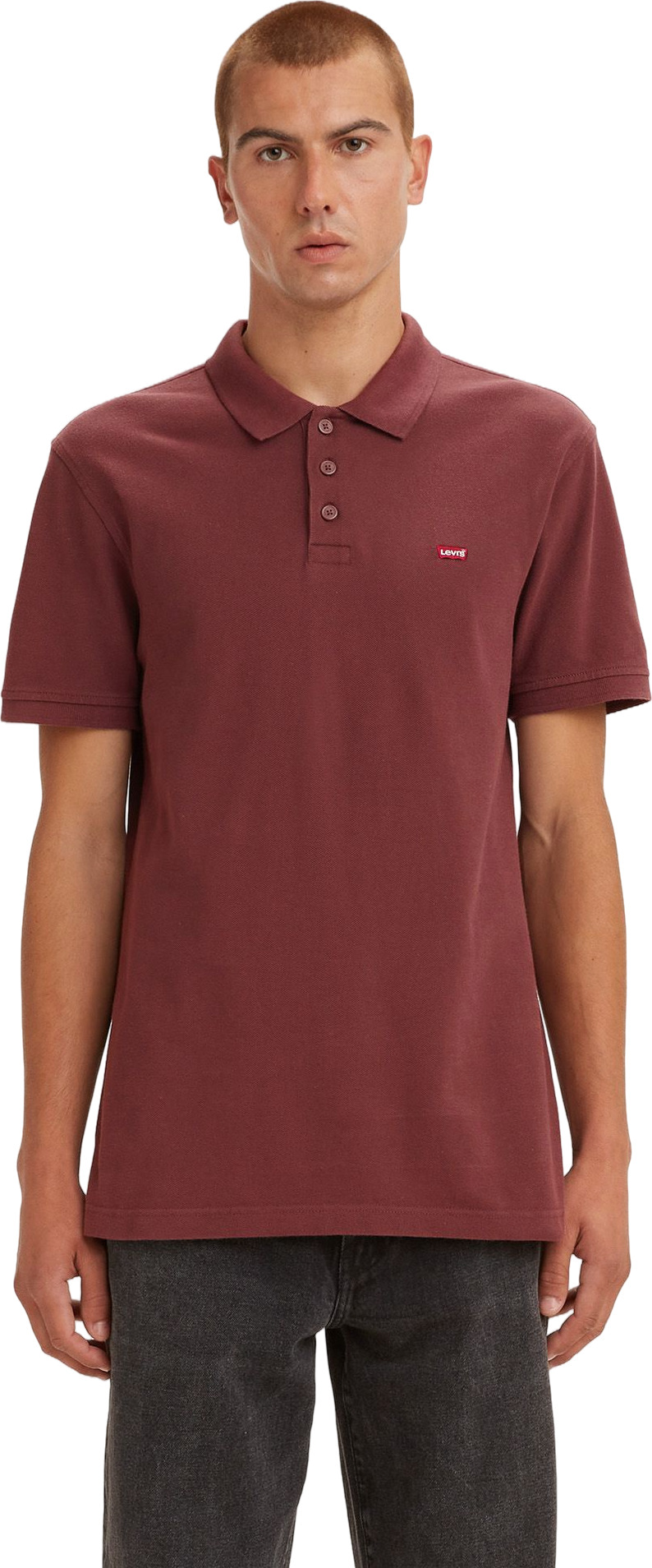 

Футболка мужская Levi's 35883-0086 бордовая XS, Бордовый, 35883-0086