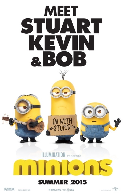 

Постер к мультфильму "Миньоны" (Minions) 50x70 см