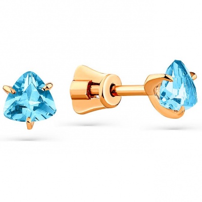 

Серьги из красного золота с 2 топазами Master Brilliant 05-1-103-1300-010, 05-1-103-1300-010