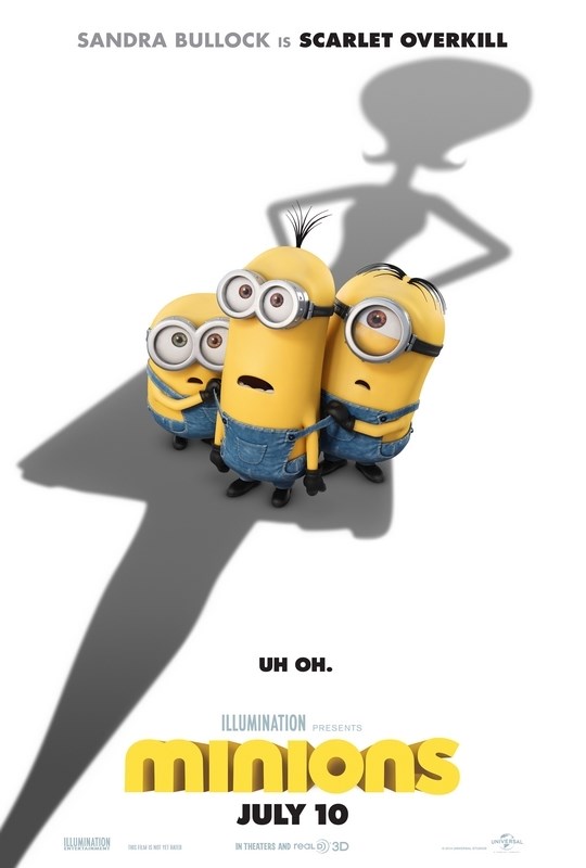 

Постер к мультфильму "Миньоны" (Minions) A1