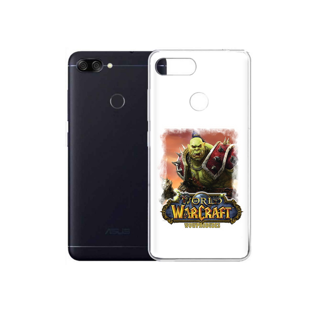 Чехол MyPads Tocco для Asus ZenFone Max Plus M1 (ZB570TL) Варкрафт