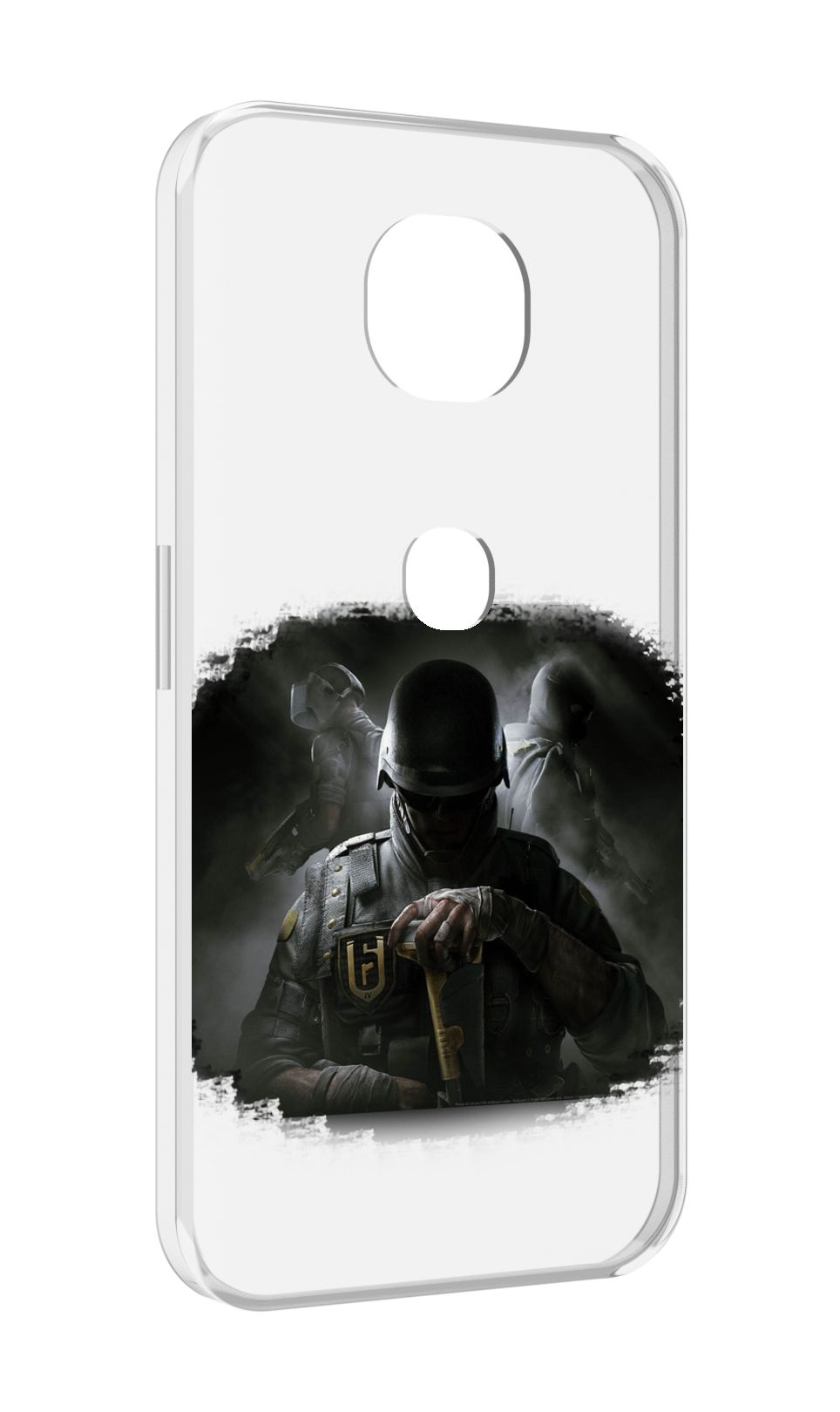 

Чехол MyPads Rainbow Six Siege для Motorola Moto G5S (XT1799-2), Прозрачный, Tocco