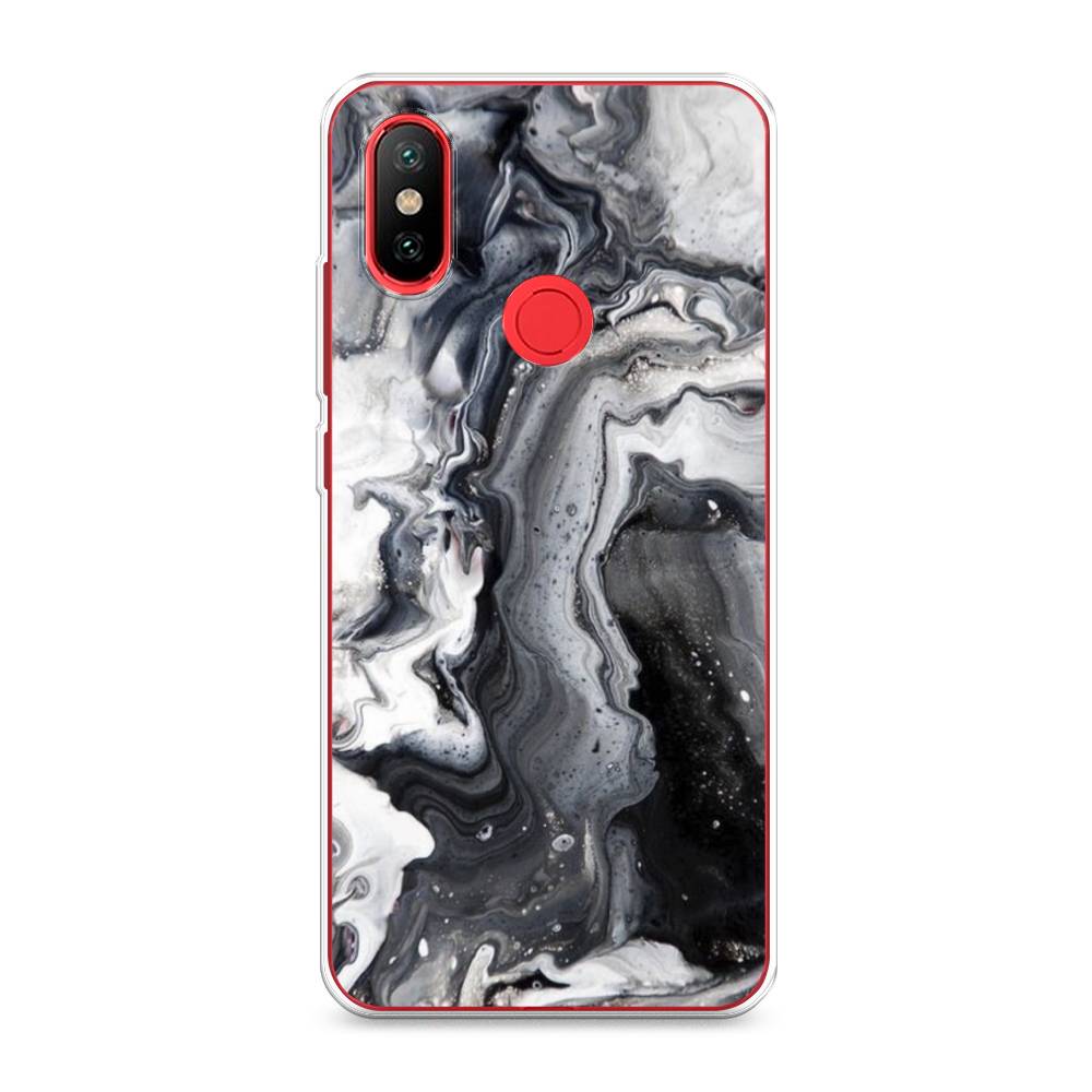 

Чехол Awog на Xiaomi Mi 6X/A2 "Бело-черные сложные полосы", Разноцветный, 33350-3