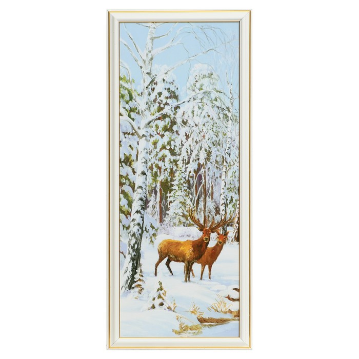 

Картина Лоси 20х50 (53х23 см)