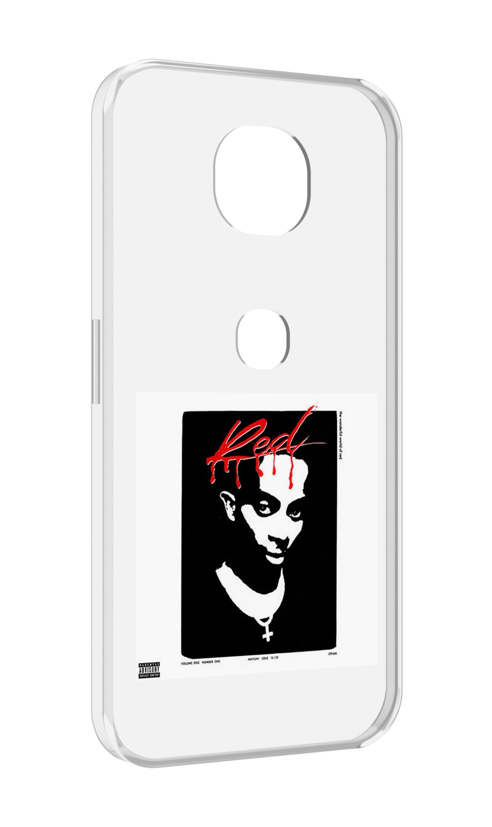 

Чехол MyPads Playboi Carti - Whole Lotta Red для Motorola Moto G5S (XT1799-2), Прозрачный, Tocco