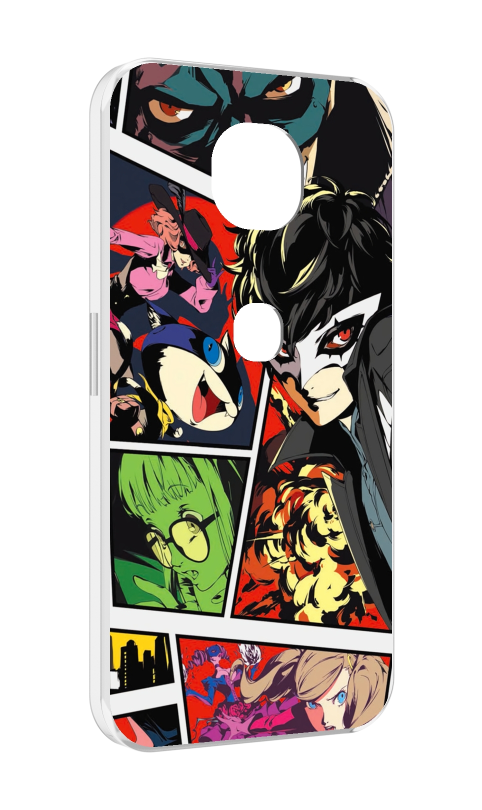 

Чехол MyPads Persona 5 art для Motorola Moto G5S (XT1799-2), Прозрачный, Tocco