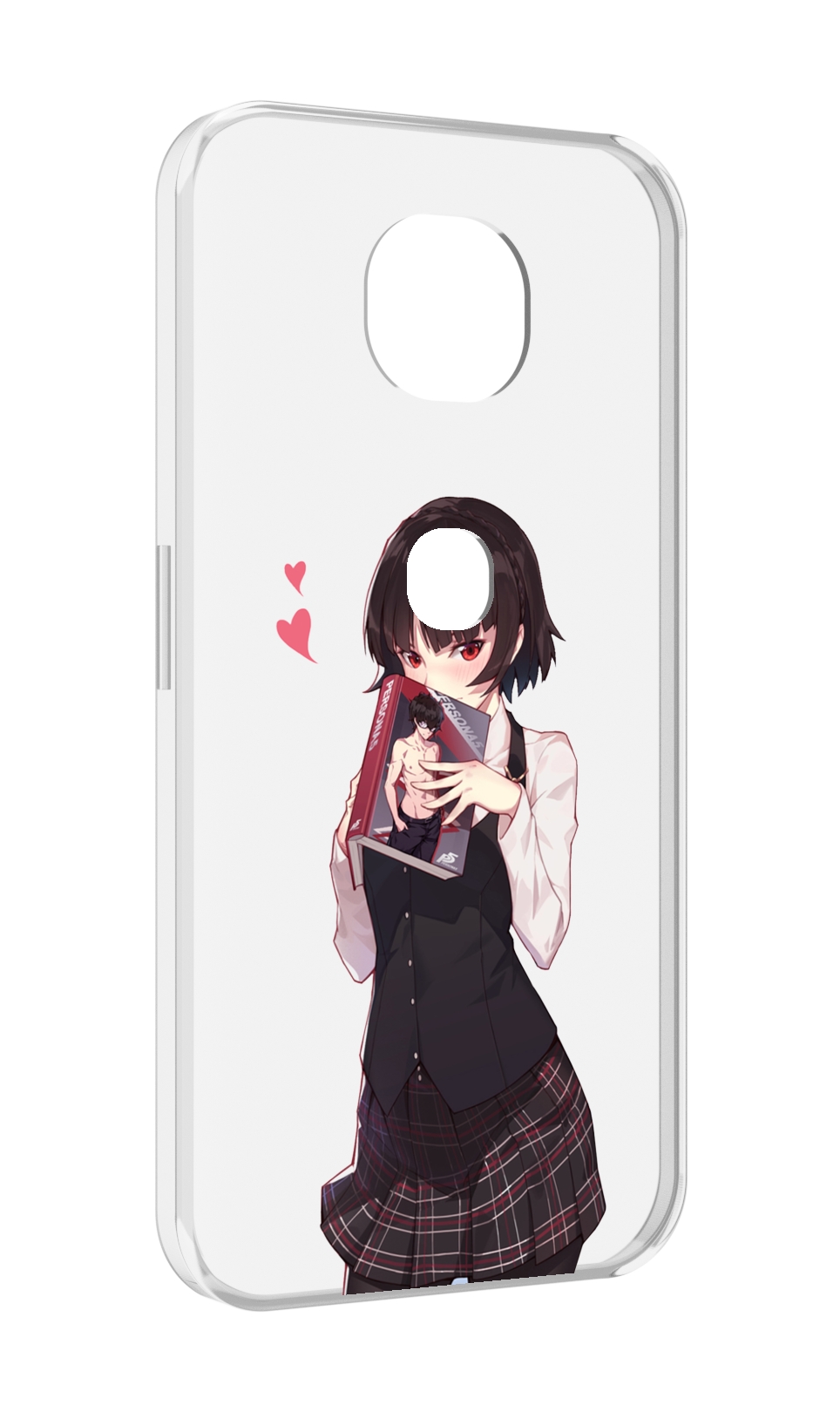 

Чехол MyPads Persona 5 - Makoto Niijima для Motorola Moto G5S (XT1799-2), Прозрачный, Tocco