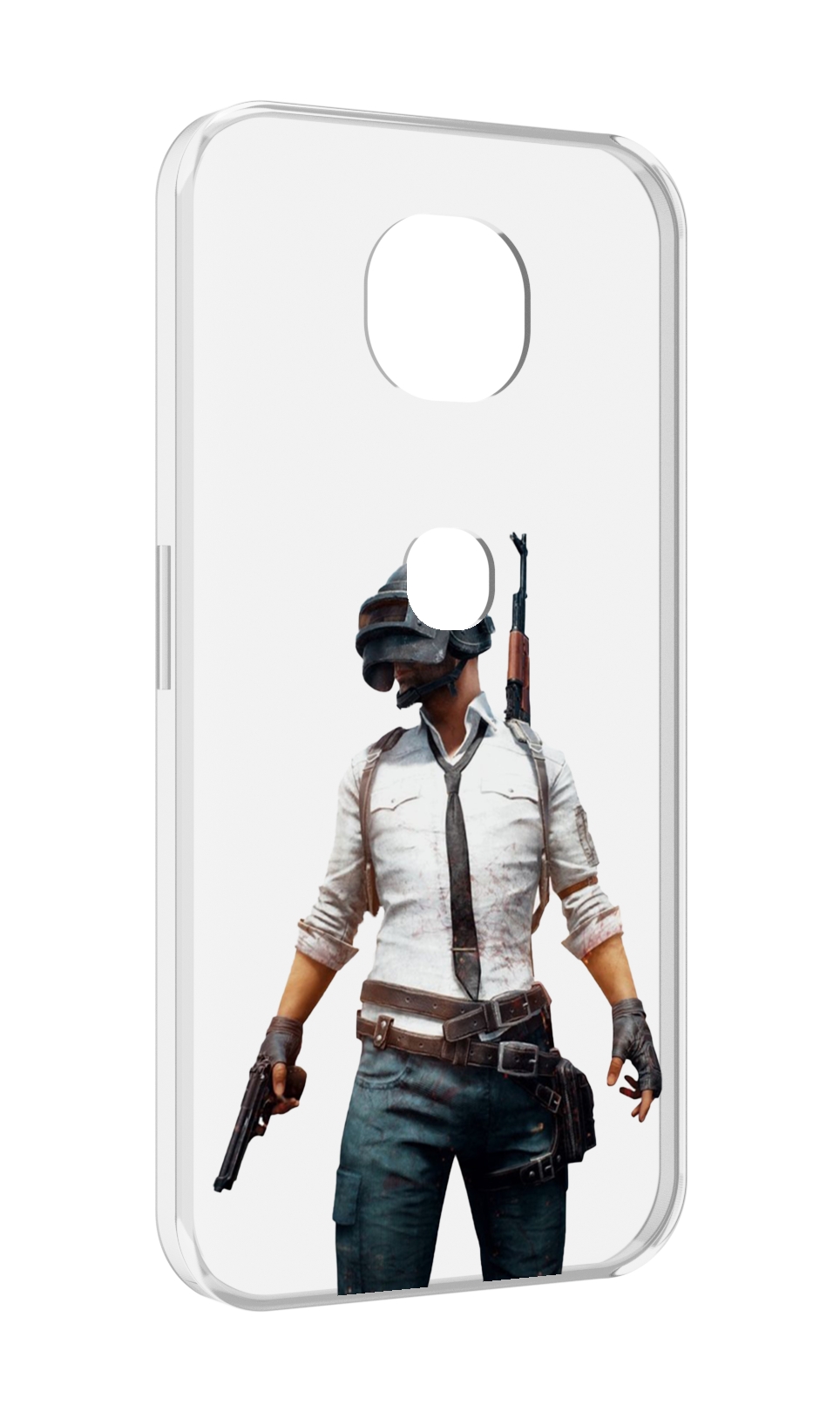 

Чехол MyPads PUBG-2 для Motorola Moto G5S (XT1799-2), Прозрачный, Tocco