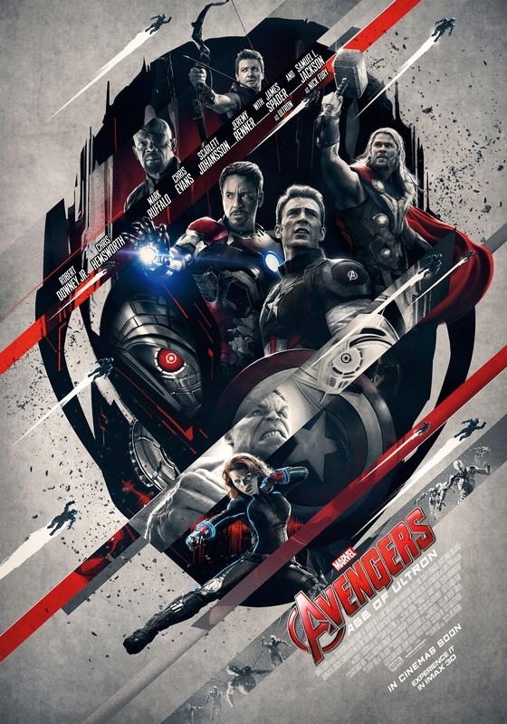 

Постер к фильму "Мстители: Эра Альтрона" (The Avengers Age of Ultron) A4