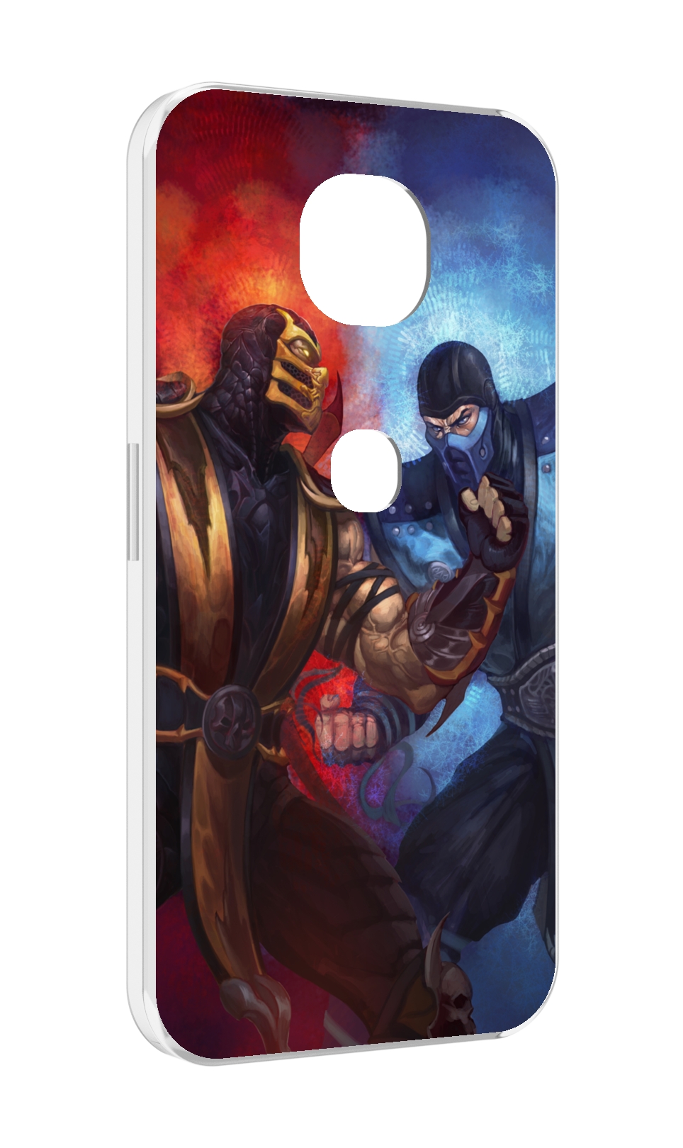 

Чехол MyPads Mortal Kombat art для Motorola Moto G5S (XT1799-2), Прозрачный, Tocco
