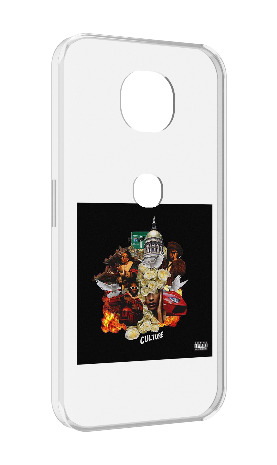 

Чехол MyPads Migos - Culture для Motorola Moto G5S (XT1799-2), Прозрачный, Tocco